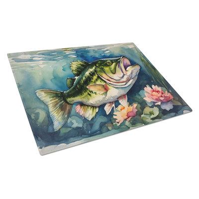 Grande planche à découper en verre Largemouth