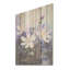 «Snowdrops In Amethyst Hues - Snowdrops», art sur bois de pin naturel-1975537770
