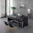 4-in-1 Multi Game Table Includes Billiards, Table Tennis,Air Hockey Table & Dining Table