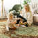 Fillender Large Oriental Floral Living Room Rug Washable Bedroom Rug Non-Slip Colorful Vintage Accent Floor Carpet For Home Decor