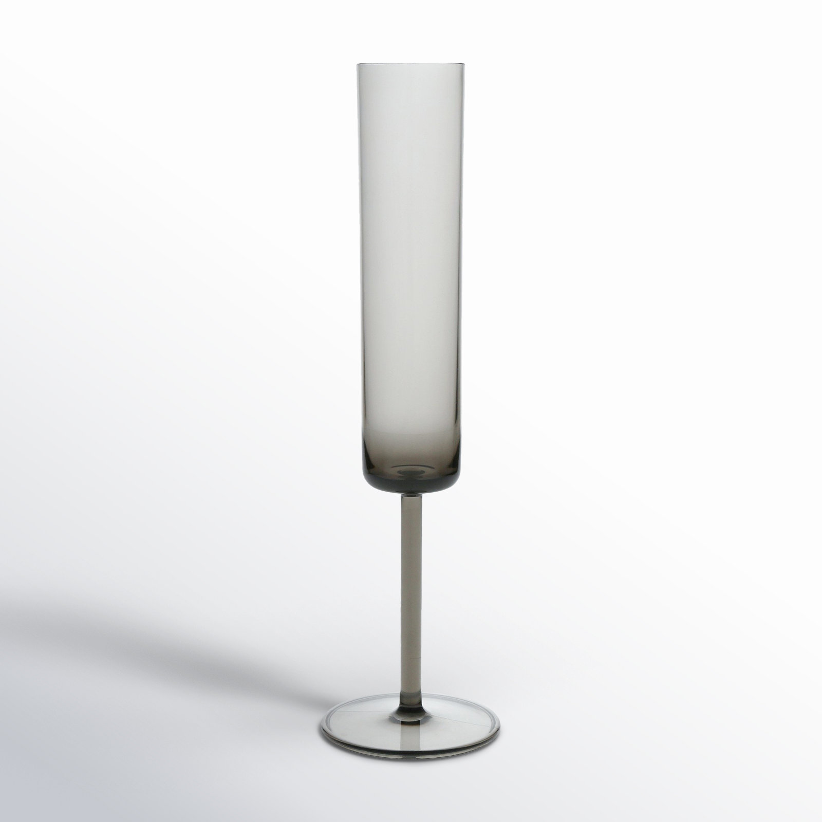 Urbo Champagne Flute, Gray