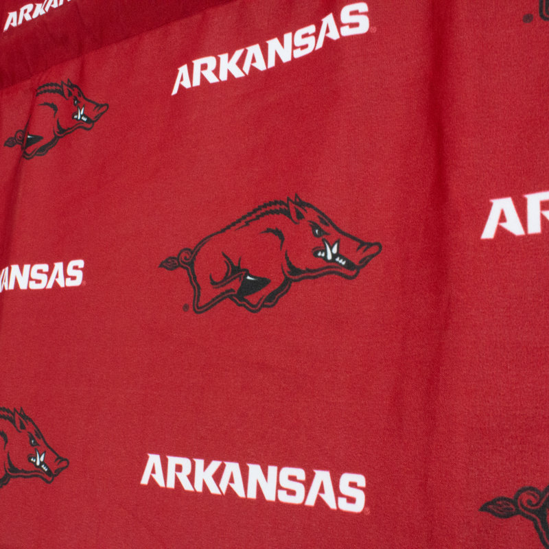 NCAA Tailored Window Valance