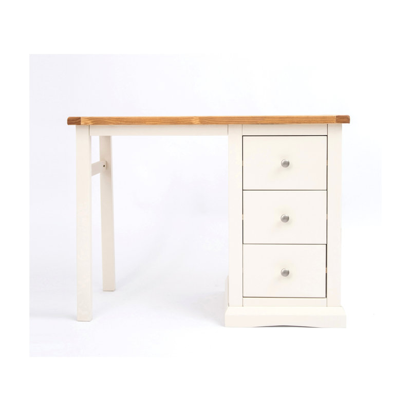 Dressing Table, Off White, Silver
