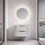 Meuble-lavabo 24 po avec lavabo en céramique