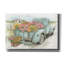 Toile épique Graffiti «Camion avec fleurs» par Leslie Trimbach, 26 po x 18 po-833679421