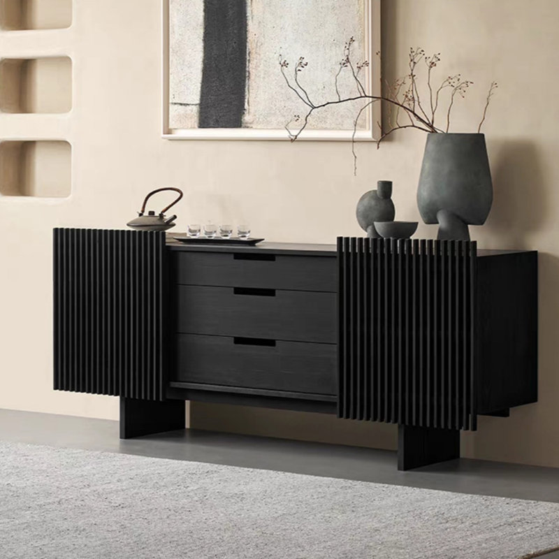 Armoire d'appoint Simple Storage, Noir