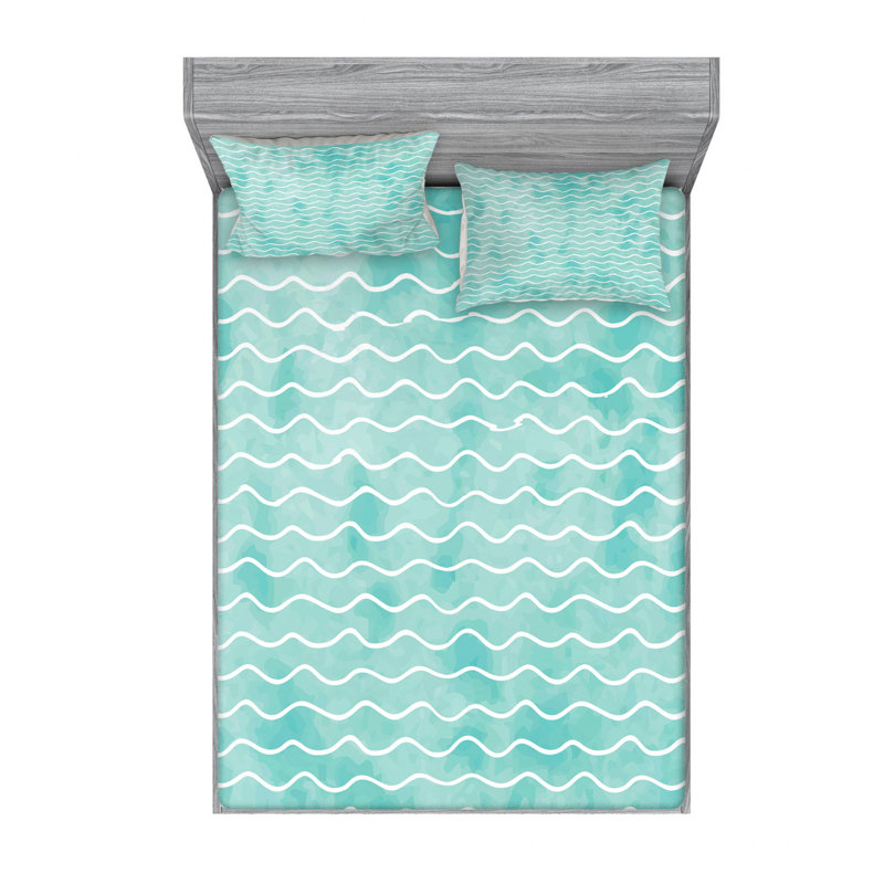 Microfiber Sheet Set, Full Sheet Shet with 2 Pillowcases