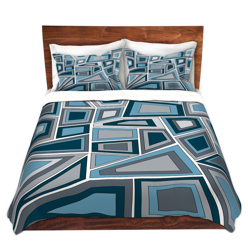  Housses de couette Valerie Lorimer, Housse de couette pour grand lit et 2 taies décor