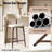 Blayze Modern Upholstered Counter Height Bar Stools with Metal Legs for Kitchen Island Dining Room-1662671131