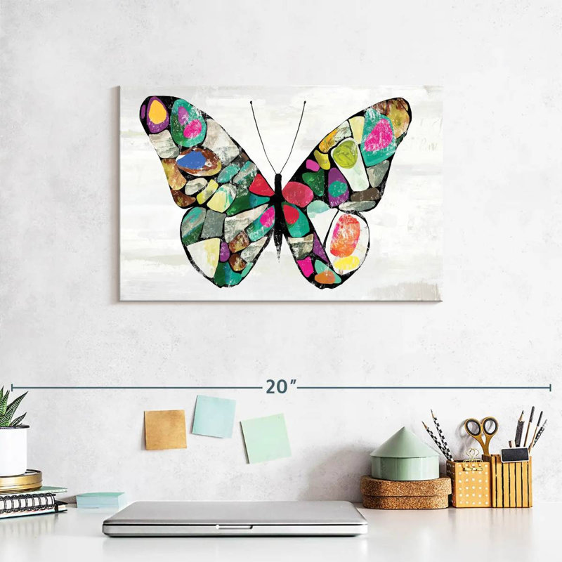 Brampt Butterfly Colors, 8" H x 12" W