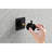 3/4" Adjustable Volume Valve - Matte Black, Brass Handle Cast Metal Shower Control Rust & Corrosion 3.54 In. W X 2.14 H D 1.79 Lb Black With