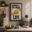 Still Life Pears Mid-Century - Wrapped Canvas-1874982958-1874982997