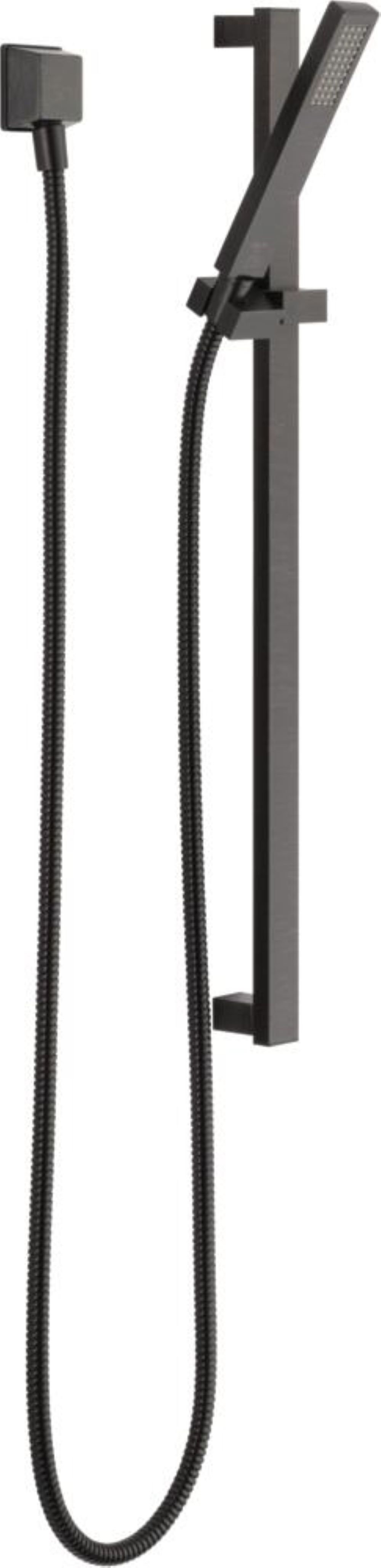 57530SS,CZ Delta Vero Single Spray Hand Shower with Slide Bar, Handheld Shower Head, Slide Bar