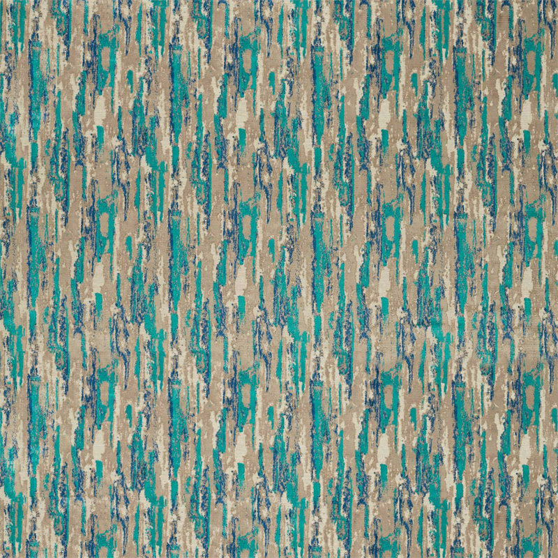 Sial Fabric, Marine/Ink