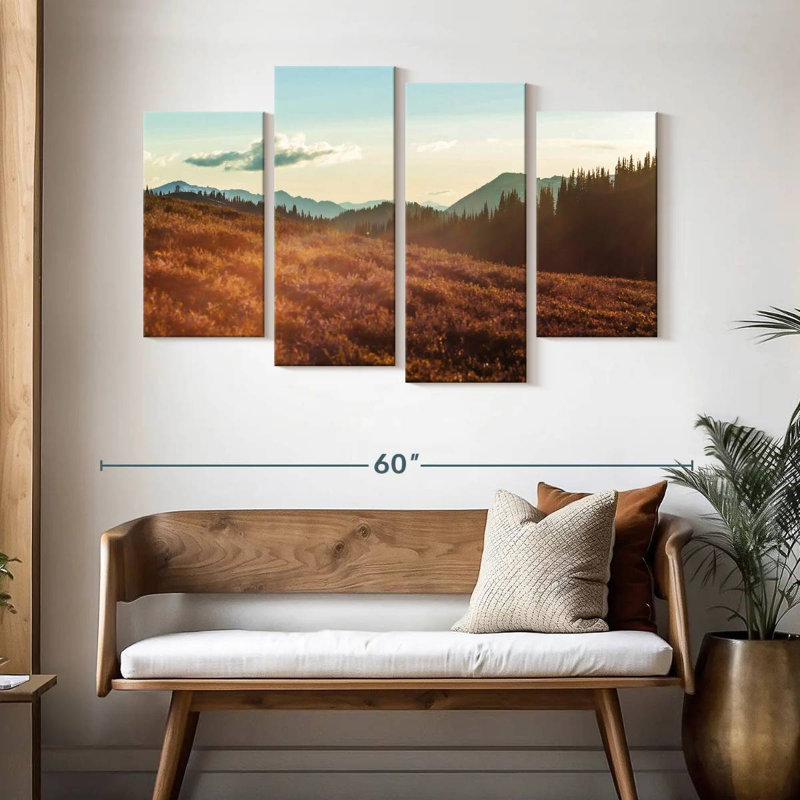 Alvord North Cascade Range Sunrise, H 32 po x l 52 po