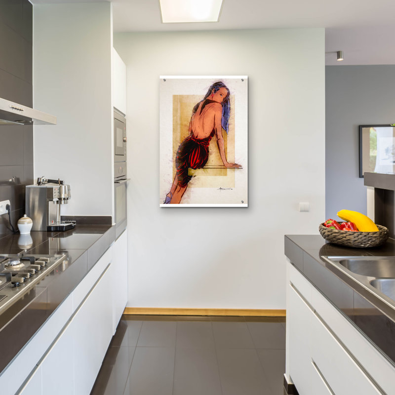 «The Look» par TM Borenstein, H 36 po x l 24 po