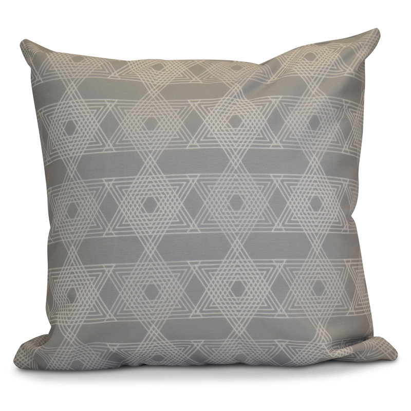 Housse et insert de coussin extérieur d'extérieur, 18 po x 18 po, Gris