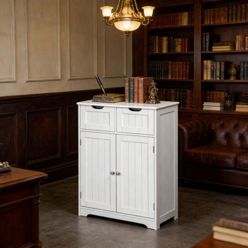 Armoire de plancher surélevée, armoire de rangement moderne