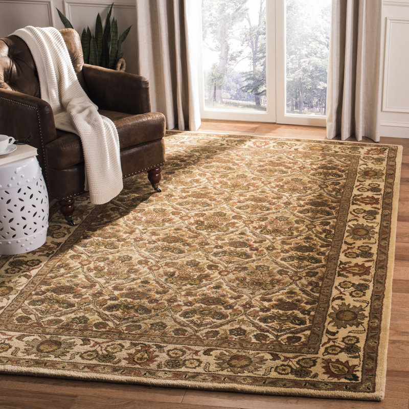 Dunbar Hand Tufted Wool Oriental Rug, Rectangle 6' x 9'