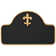 Fleur de Lis Arch One Line Address Plaque