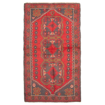 Rizbaft Red Rug 3'6" x 6'0"