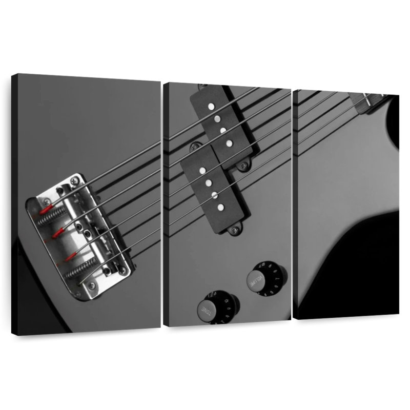 Abarca Bass Guitar, 36" H x 57" W