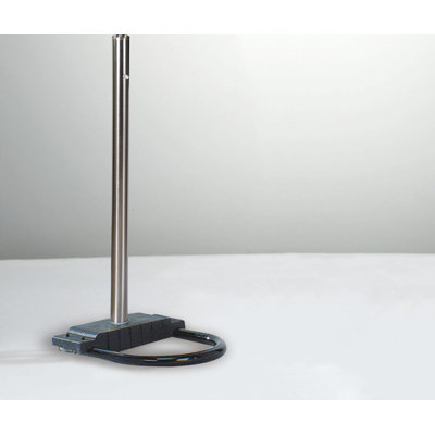 84" Modern Metal Arc Crystal Floor Lamp