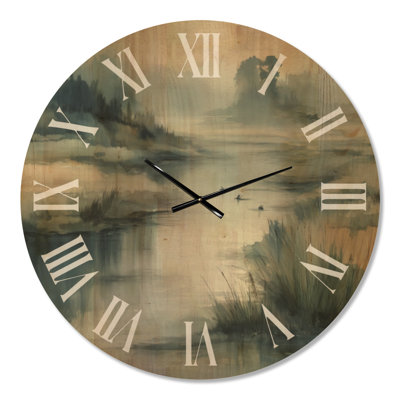 Solid Wood Wall Clock