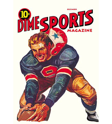 Dime Sports Magazine Vintage Advertisement