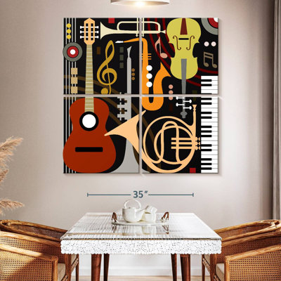 Abarca Abstract Musical Instruments