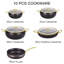 CAANNASWEIS 7 Pieces Aluminum Ninstick Cookware Sets Kitchen Pots and Pans Set-106949759