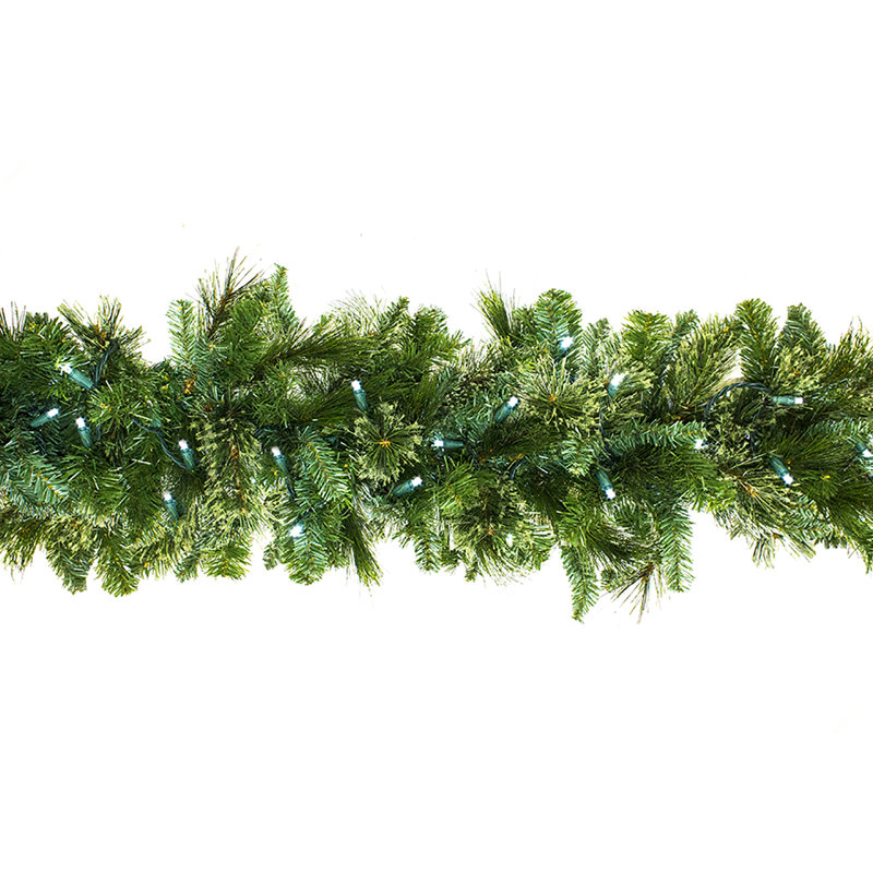 108" Garland with 100 Pure White Lights