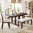 Anakin Linen Upholstered Bench with Rubberwood Legs-1984186850