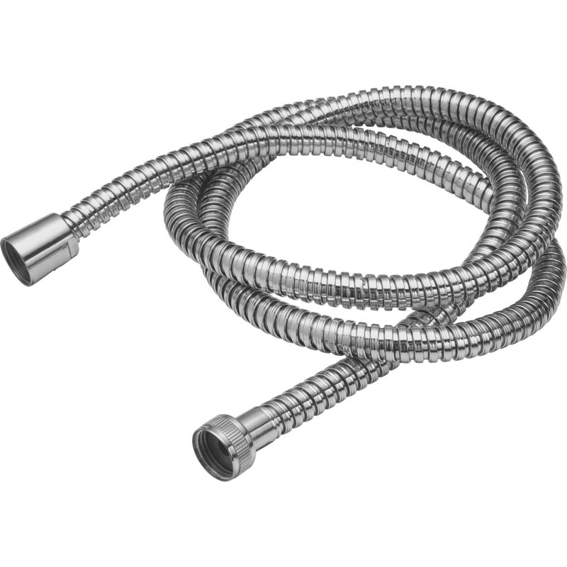 68" Brass Hose For Handshower, Polished Chrome