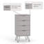Dufresne 4 Drawer Narrow Chest of Drawers