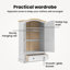 Solid Wood Wardrobe