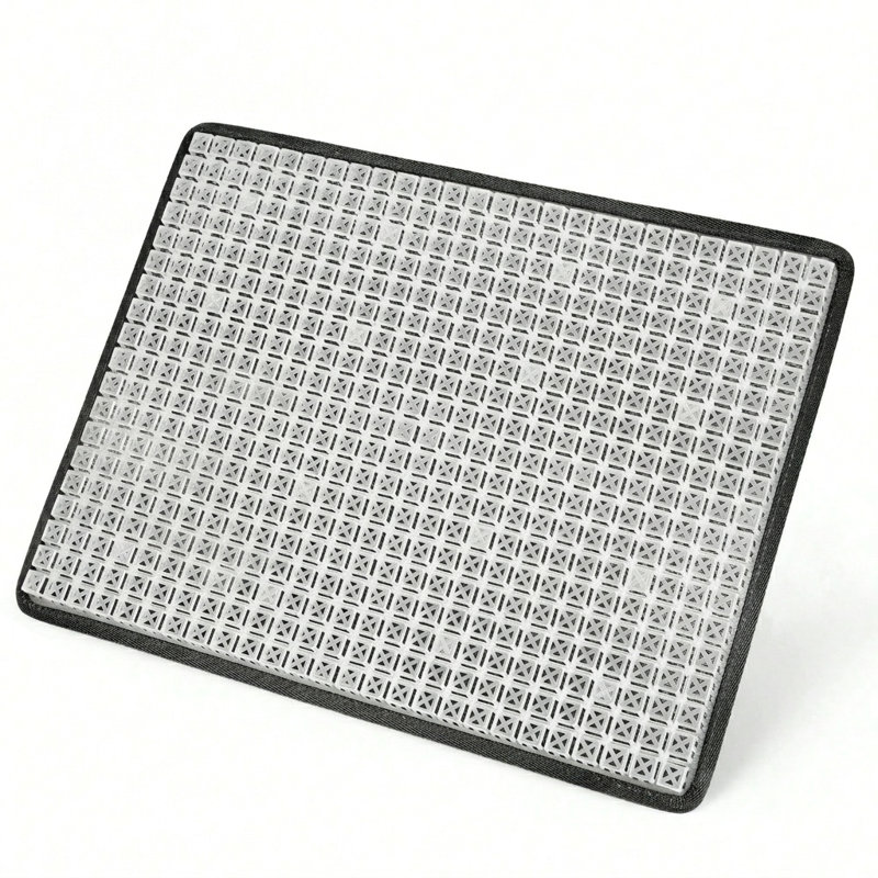 Coussin de siège rafraîchissant - conception alvéolaire respirante, tapis de soulagement de la pression pour le bureau, la maison et la voiture, portable et pliable, plusieurs couleurs