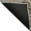 Tapis intérieur / extérieur brun lavable à la machine Xhevrie-1823384855