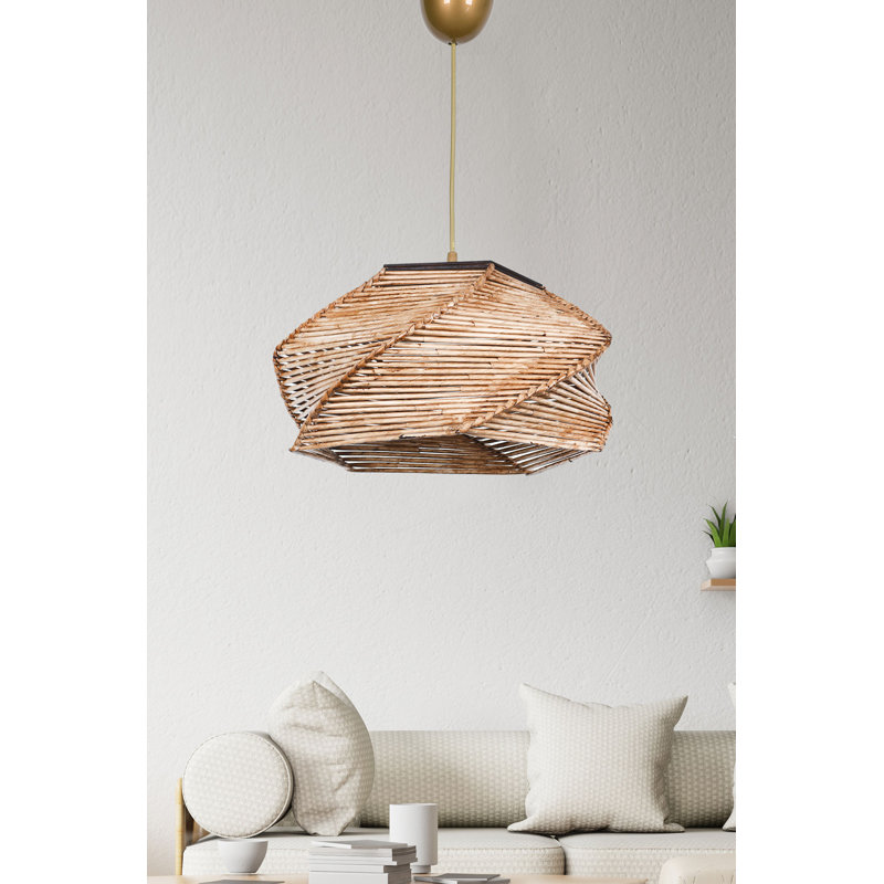 Luminaire suspendu géométrique 1 lumière Redekar