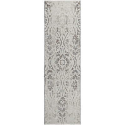 Premium Machine Washable Prisco Ivory Rug