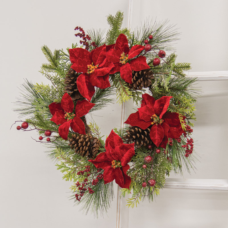Faux Pine 4'' Wreath