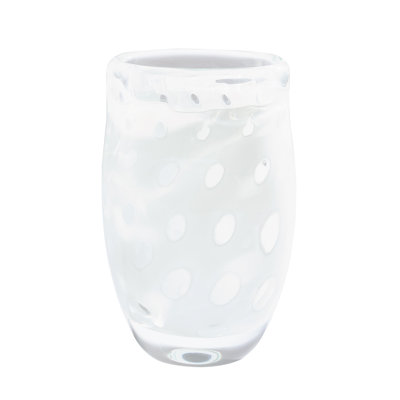 Netted Handmade Glass Table Vase