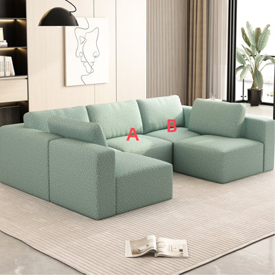 Modular With Chaise And In . U Shaped Sleeper. Compressed Sponge Spring Bag. Comfort Class Combined. No Installation Headaches Sectional Sleeper Couch . . Memory Foam Spring. Installation. Stylish