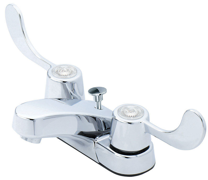 Robinet de salle de bain central à