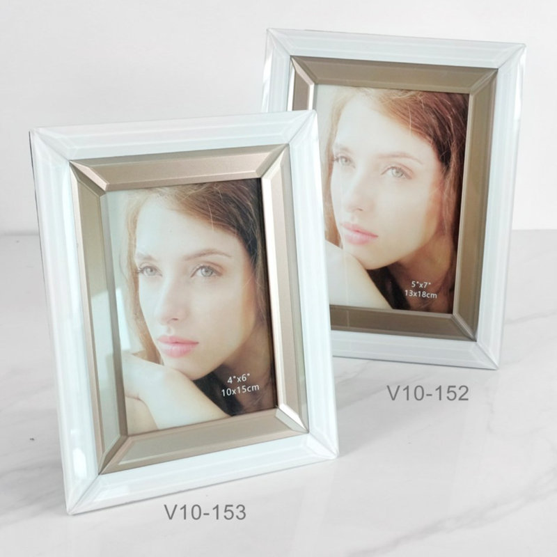 Domynic Glass Picture Frame, 5" W x 7" H