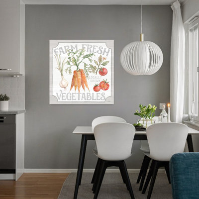 «Farm Fresh II», paysage abstrait, art mural