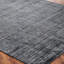 Tapis gris foncé tissé à plat à la main Dona-21432022