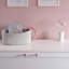 JVL Fabric Decorative Basket
