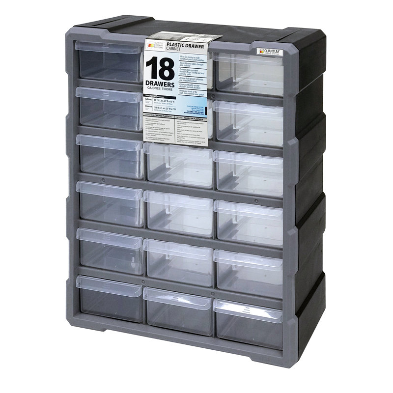 Quantum Storage Systems Plastic Decorative Bin