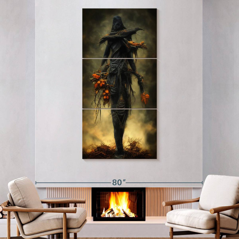 Halloween Witch, 80" H x 39" W